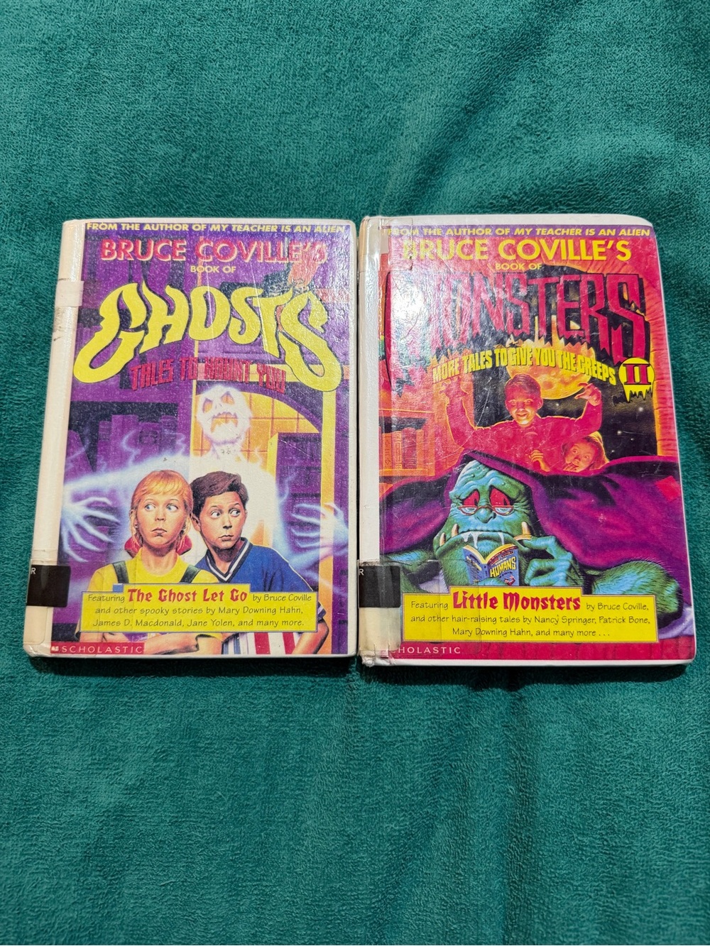 Scholastics Bruce Coville set of two books.